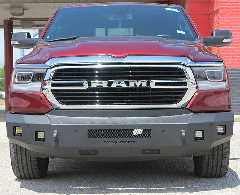 Fortis Front Bumper - Textured Black (71-12270) — primary image