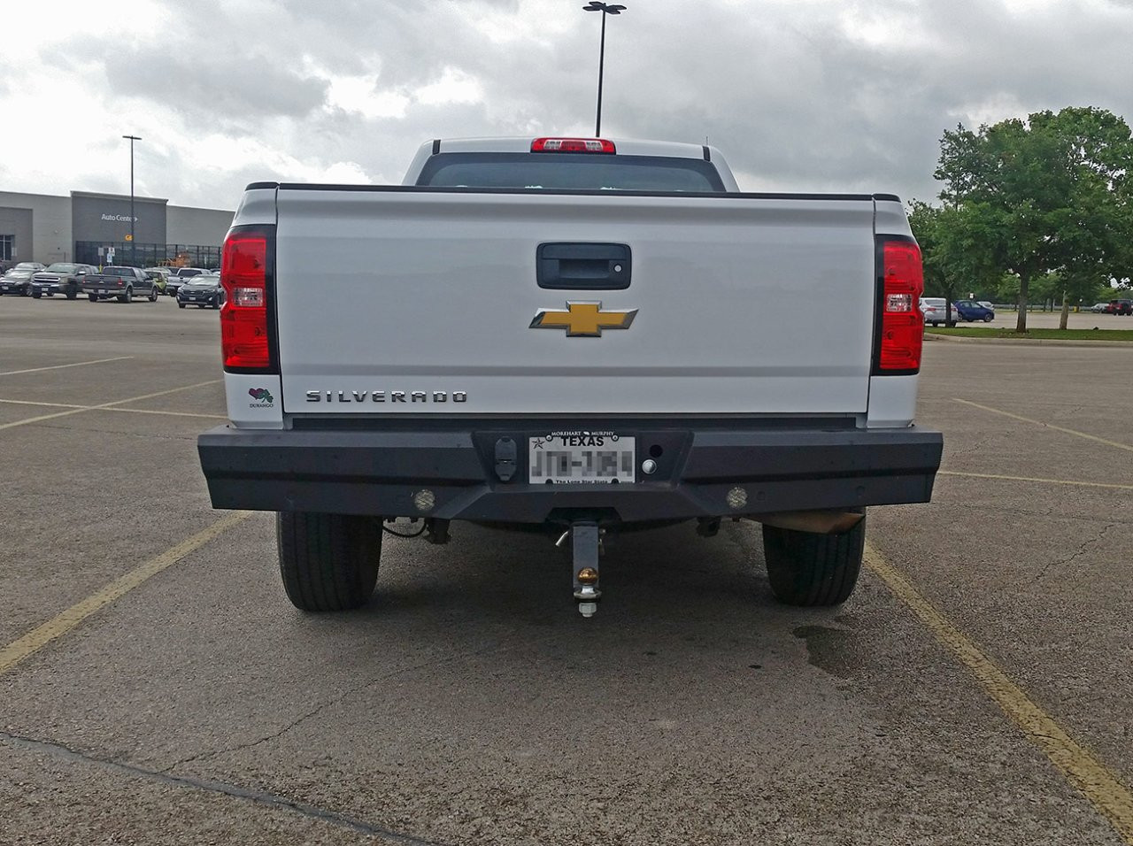 Elevation Rear Bumper - Fine Textured Black (65-20420)