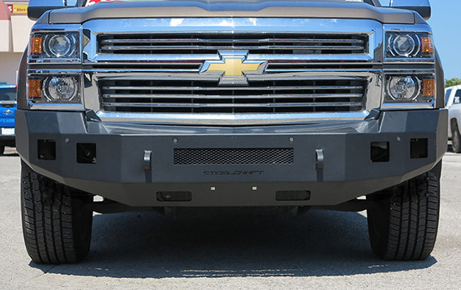 Fortis Front Bumper - Textured Black