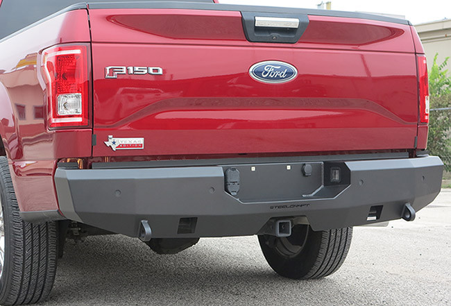 Fortis Rear Bumper - Textured Black (76-21420) — primary image