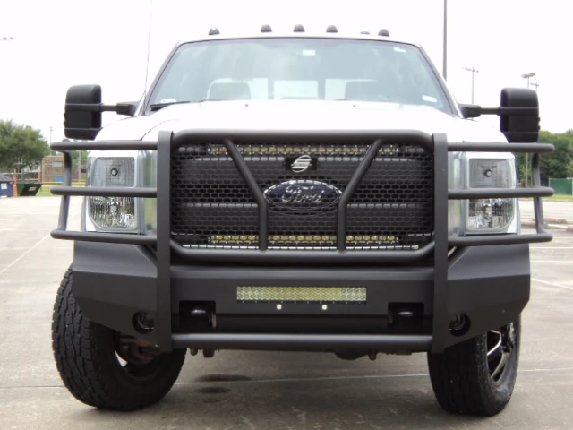 Elevation Front Bumper - Fine Textured Black (60-11370) — primary image