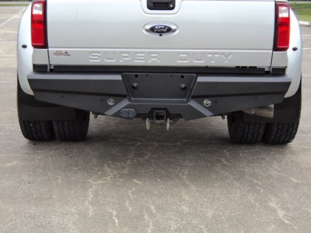 Elevation Rear Bumper - Fine Textured Black (65-21370) — primary image