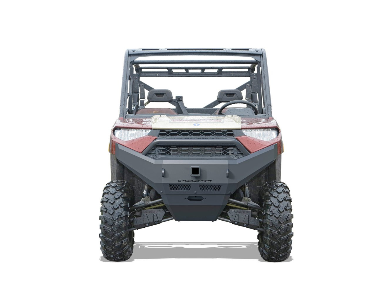 UTV Front Bumper Replacement - Fine Textured Black (70-3020)