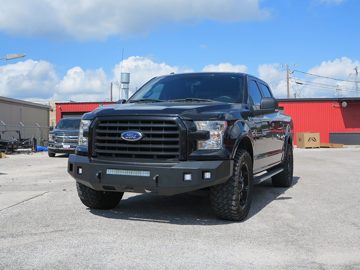 Fortis Front Bumper - Textured Black (71-11410)