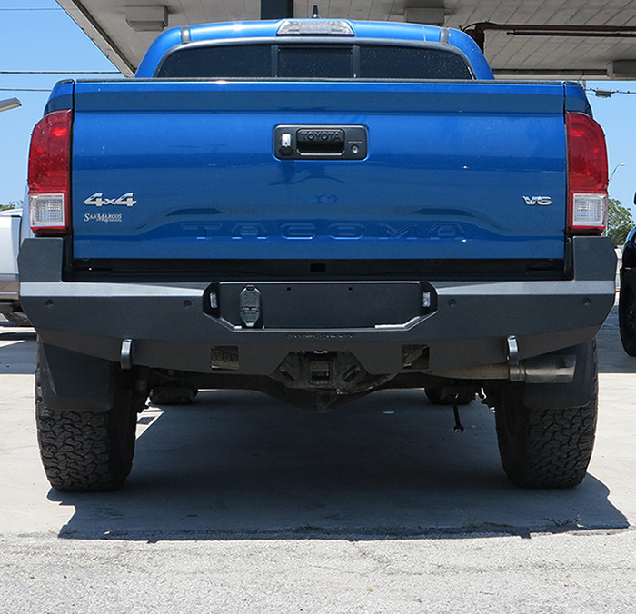 Fortis Rear Bumper - Textured Black (76-23420) — primary image