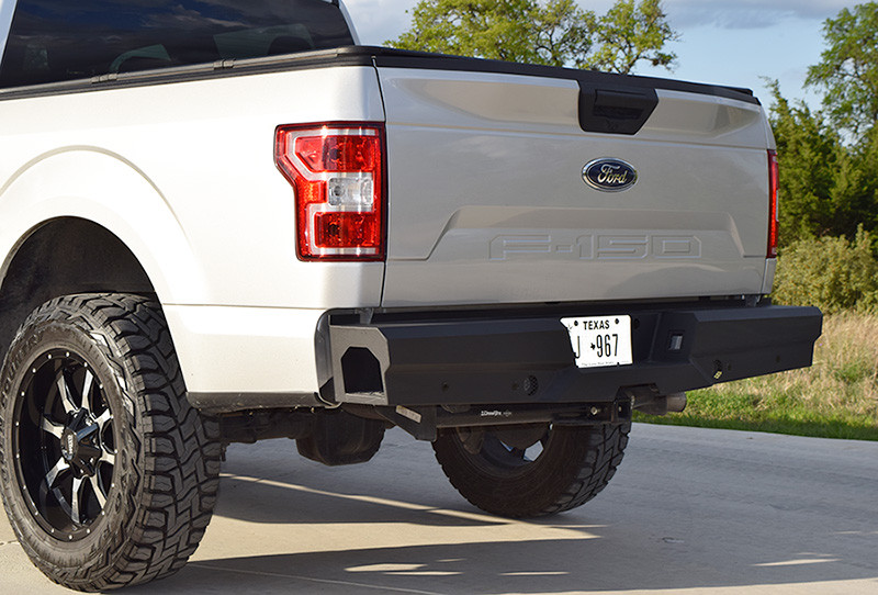 Elevation Rear Bumper - Fine Textured Black (65-21420)