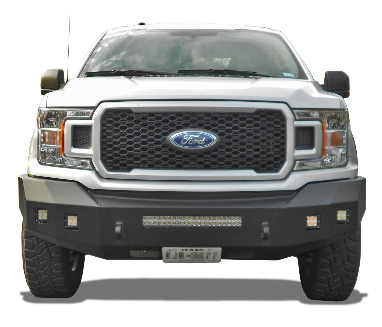 Fortis Front Bumper - Textured Black (71-11420) — primary image