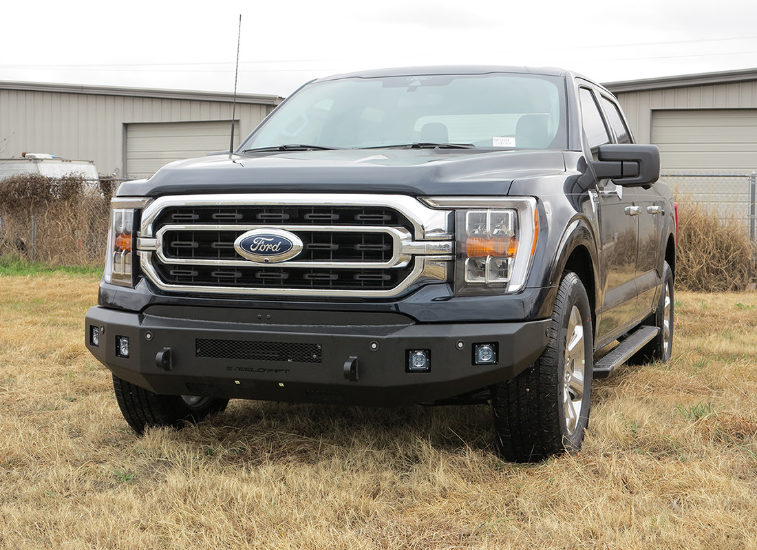 Fortis Front Bumper - Textured Black (71-11430) — primary image