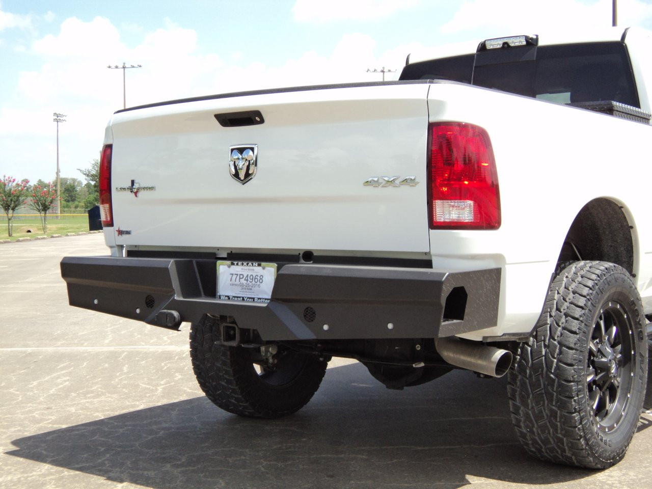 Elevation Rear Bumper - Fine Textured Black (65-22260)