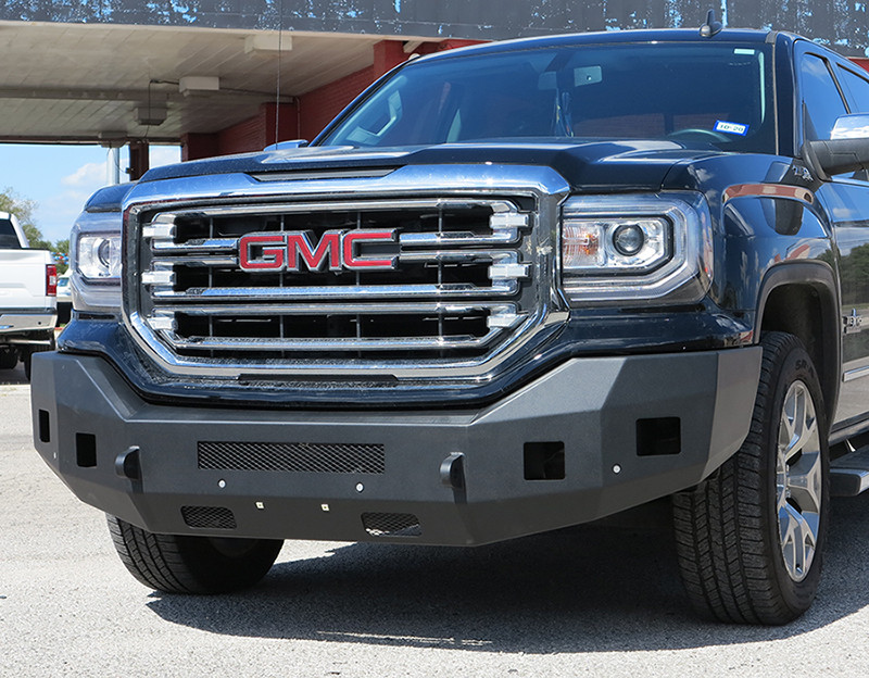 Fortis Front Bumper - Textured Black (71-10470) — primary image