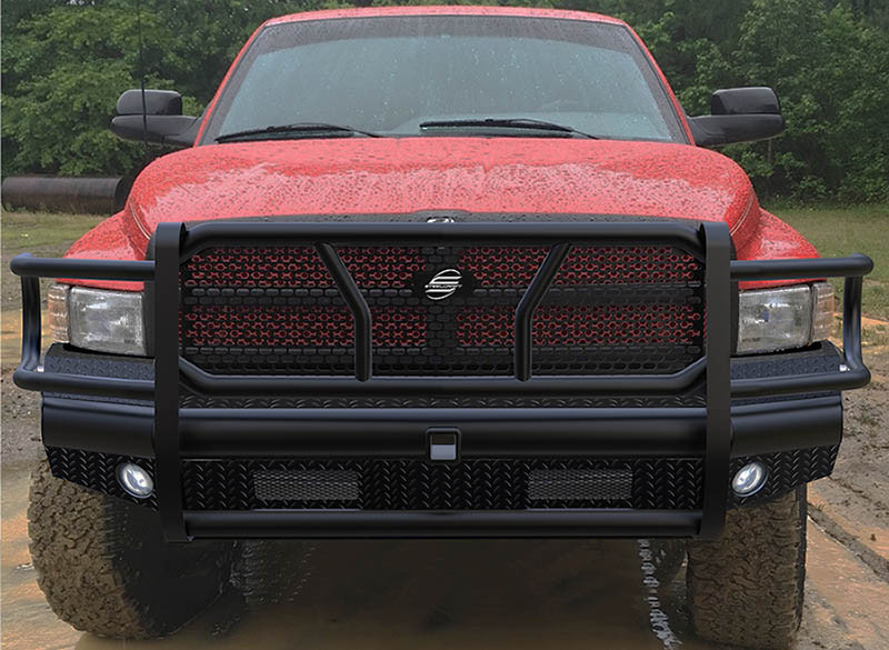 HD Front Bumper Replacements - Black (HD12200R)