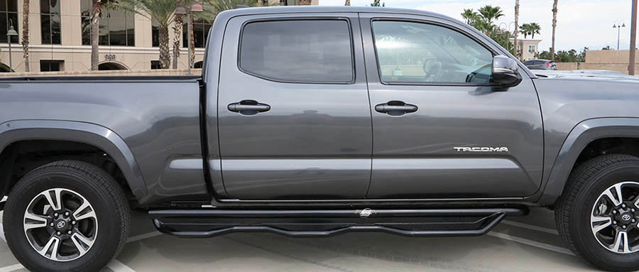 HD Wheel to Wheel Sidebars - Black (85-30900T) — primary image