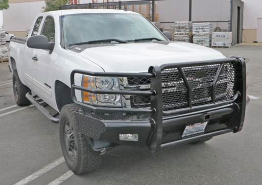 HD Front Bumper Replacements - Black (HD10410R) — primary image