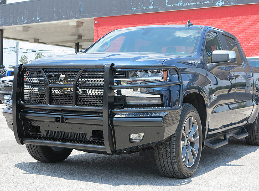 HD Front Bumper Replacements - Black (HD10490RC) — primary image
