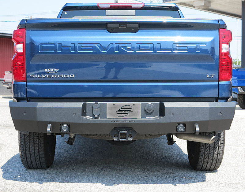 Fortis Rear Bumper - Textured Black (76-20490) — primary image