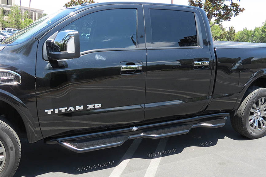 HD Wheel to Wheel Sidebars - Black (85-40700) — primary image
