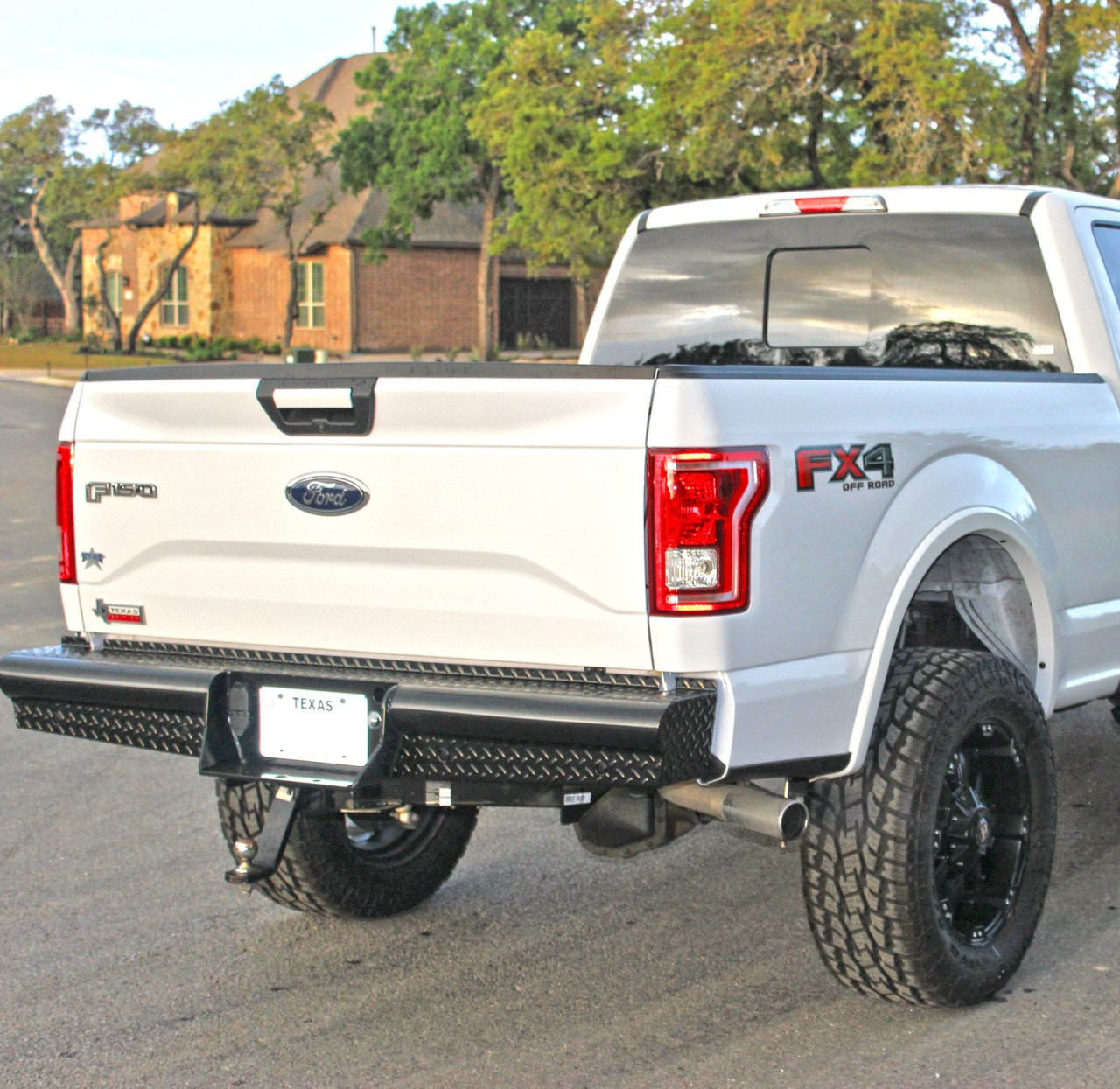 HD Rear Bumper Replacements - Black (HD21420) — primary image