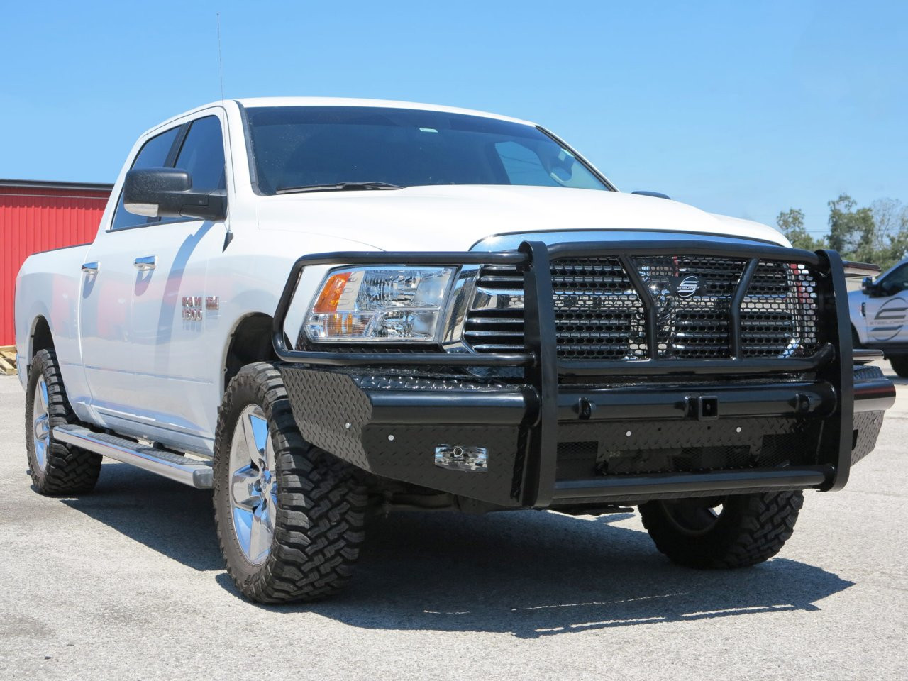 HD Front Bumper Replacements - Black (HD12250R) — primary image