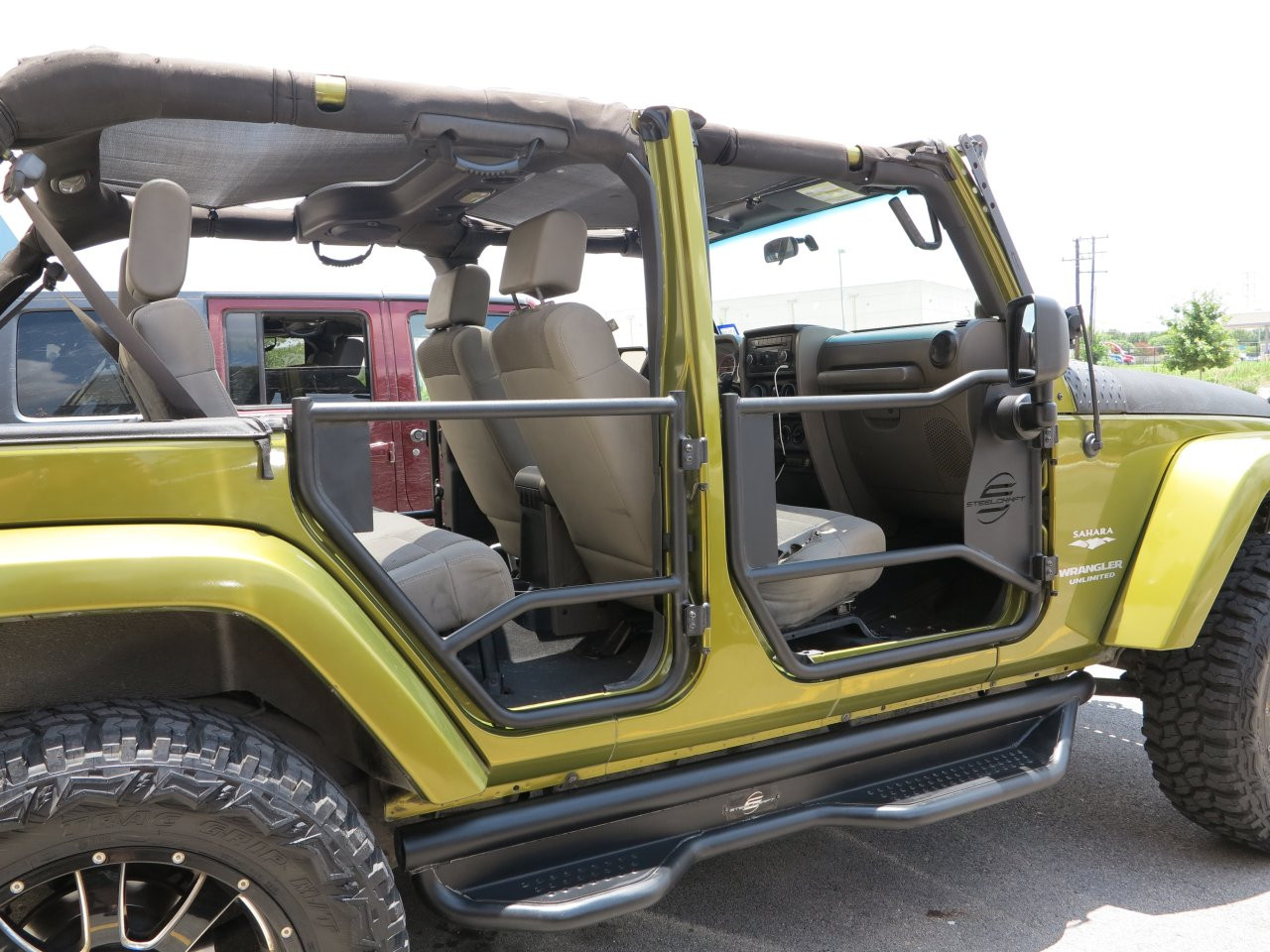 Rear Doors - Fine Textured Black — primary image