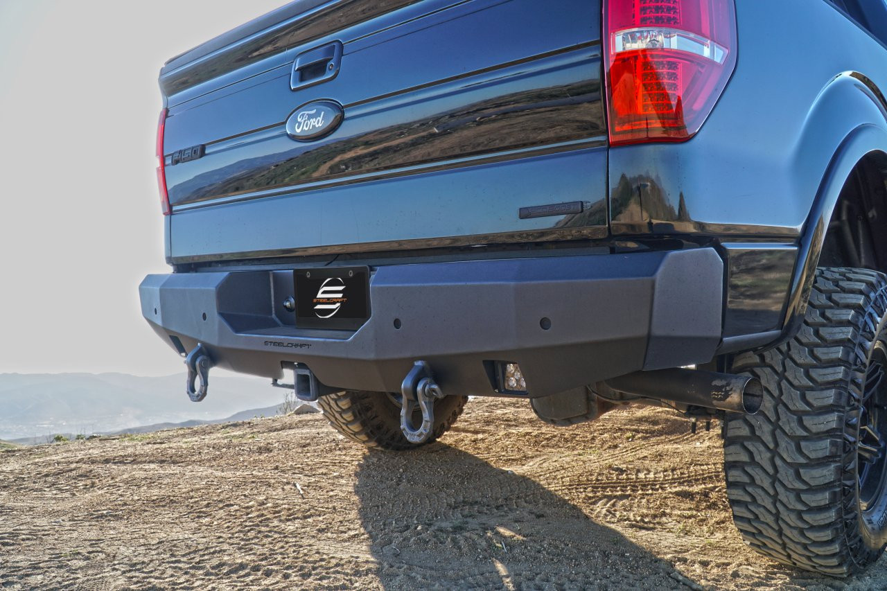 Fortis Rear Bumper - Textured Black (76-21360)