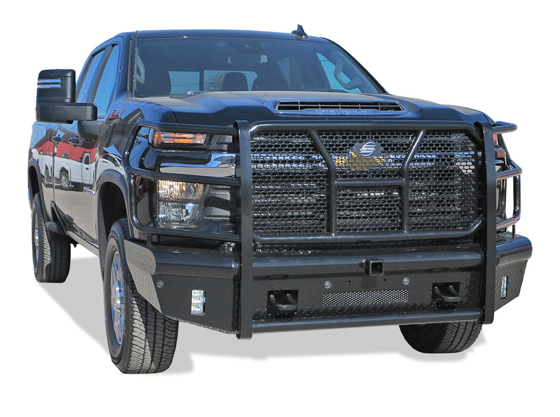 HD Front Bumper Replacements - Black (HD10444RC) — primary image