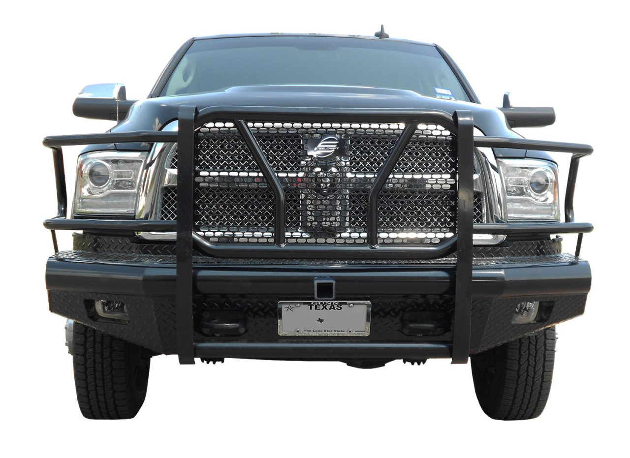 HD Front Bumper Replacements - Black (HD12260RW) — primary image