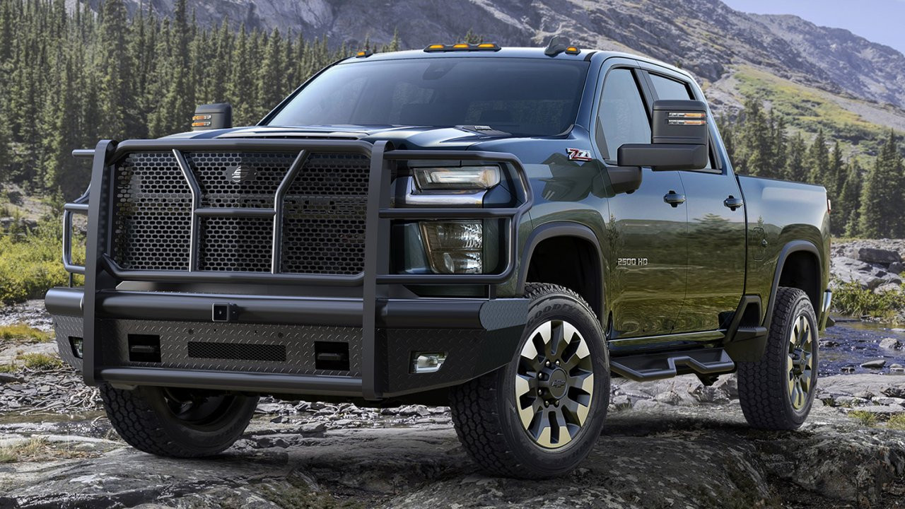 HD Front Bumper Replacements - Black (HD10447RC) — primary image