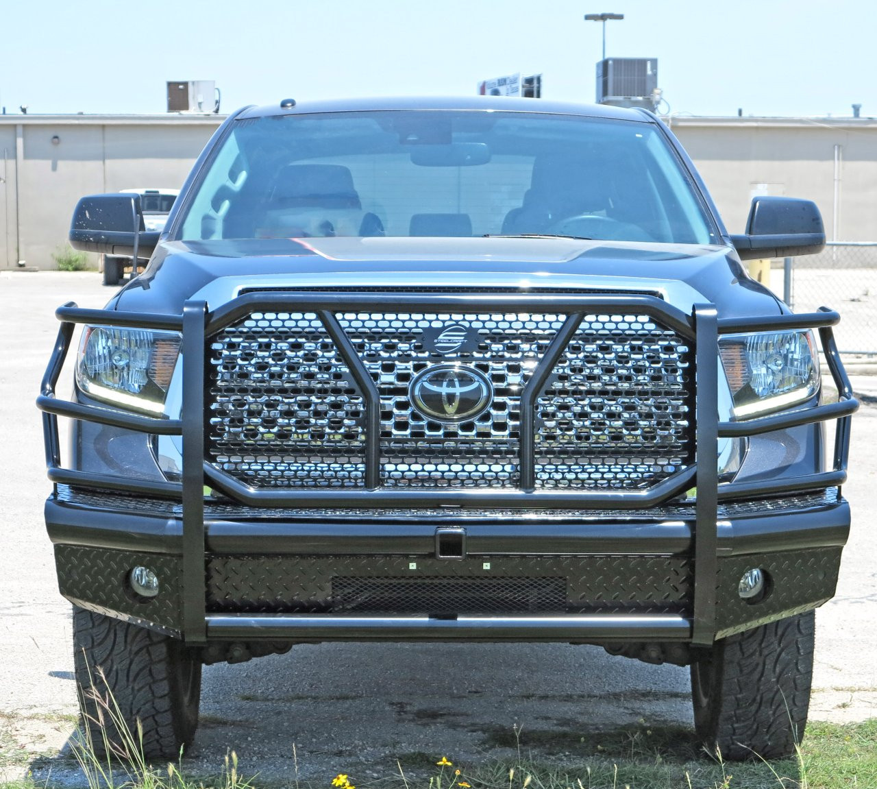 HD Front Bumper Replacements - Black (HD13380RC)
