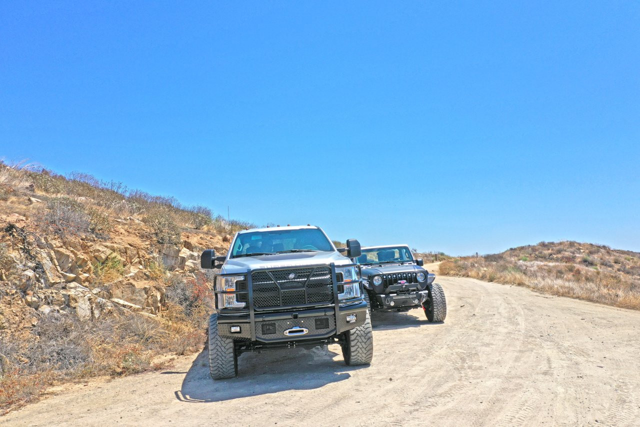 HD Front Bumper Replacements - Black (HD11380RCCW)