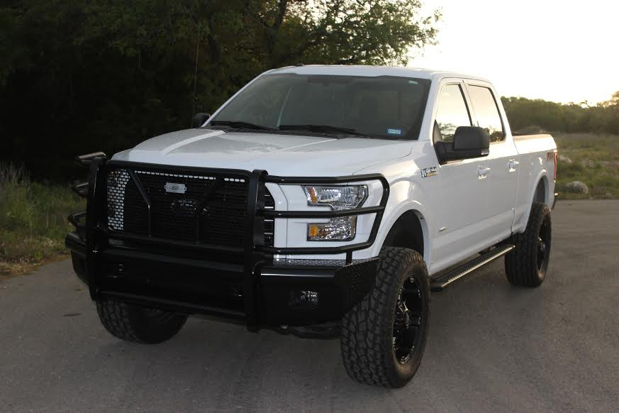 HD Front Bumper Replacements - Black (HD11410RCC) — primary image