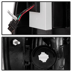 LED Tail Lights - Black (5003898) — angled view