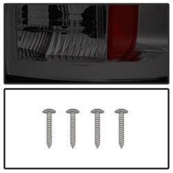 LED Tail Lights - Smoke (5002594) — angled view