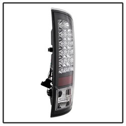 LED Tail Lights - Black (5002617) — angled view