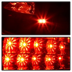 LED Tail Lights - Black (5002273) — angled view