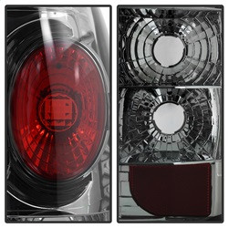 Euro Style Tail Lights - Smoke (5002099) — angled view