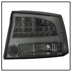 LED Tail Lights - Smoke (5002310) — angled view