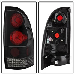 LED Tail Lights - Black (5007896) — angled view