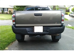 LED Tail Lights - Black (5007919) — installed view