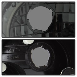 LED Tail Lights - Smoke (5002402) — angled view