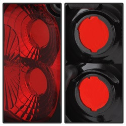 Euro Style Tail Lights - Black (5007988) — angled view