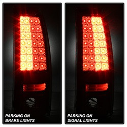 LED Tail Lights - Smoke (5001764) — angled view