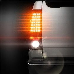 LED Tail Lights - Smoke (5001764) — installed view