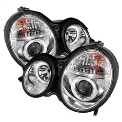 Projector Headlights - LED Halo - Chrome (5011305) — primary image
