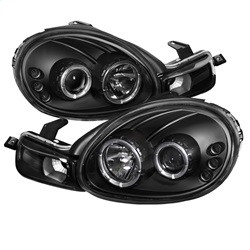 Projector Headlights - LED Halo - Black (5009906) — primary image