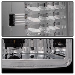 LED Tail Lights - Chrome (5014931) — angled view