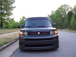 Projector Headlights - LED Halo - Black (5011893) — installed view