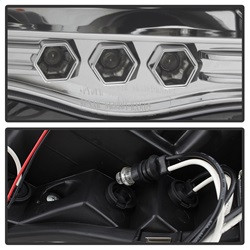 Projector Headlights - LED Halo - Chrome (5009982) — angled view