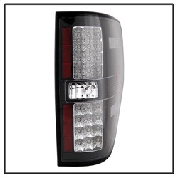 LED Tail Lights - Black (5008374) — angled view