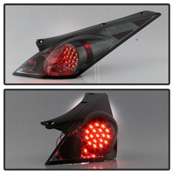LED Tail Lights - Smoke (5022530) — angled view