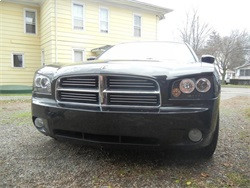 Projector Headlights - LED Halo - Black (5009739) — installed view